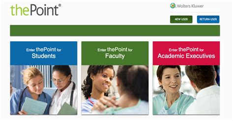 Lww thepoint login. FULLY UPDATED FOR THE 2019 NCLEX-RN TEST PLAN!Lippincott(R) NCLEX-RN PassPoint Powered by PrepU is a multifaceted learning resource, rich with unique tools and features designed to facilitate success on the NCLEX-RN and a smooth transition from the classroom to real-world practice settings. It integrates the power of adaptive learning, evidence-based content, and real-time performance data to ... 