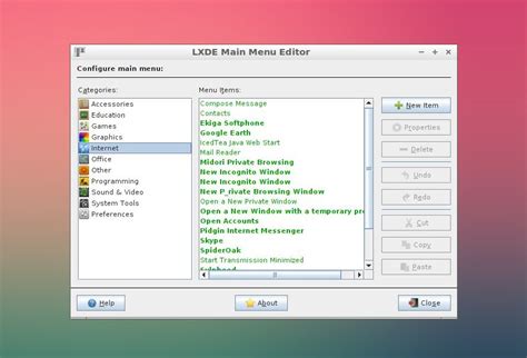 Lxde menu directory. 0 and LXMenuEditor 20110523.  How do I go about making suc...