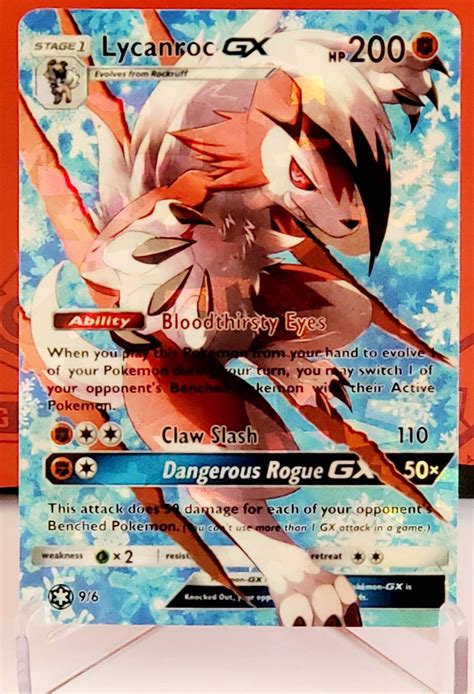 Lycanroc Card - Etsy