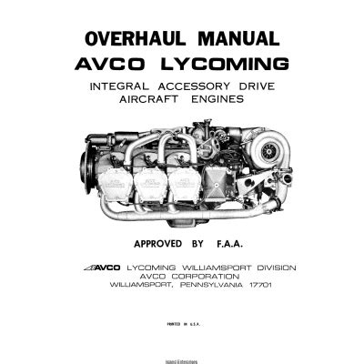 Lycoming integral accesory drive engine overhaul manual service manuals. - Opel astra cd 30 mp3 manual.