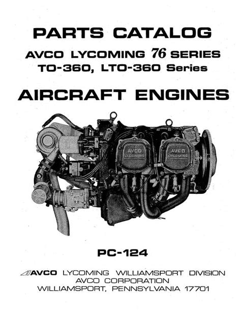 Lycoming to 360 lto 360 series aircraft engines parts catalog manual. - Examen chymique d'une mine des fer spathique.