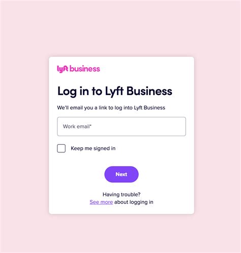 Welcome back to Lyft! We'll text a code to verify your phone. +1 Keep me signed in Continue with Phone Client authentication failed. This may occur when using a secure gateway system. Have a new number? Find your account Rideshare with Lyft. Lyft is your friend with a car, whenever you need one. 