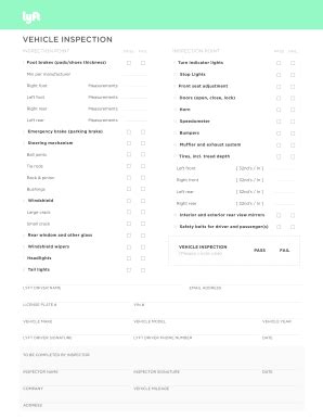 Lyft inspection form sc. Things To Know About Lyft inspection form sc. 