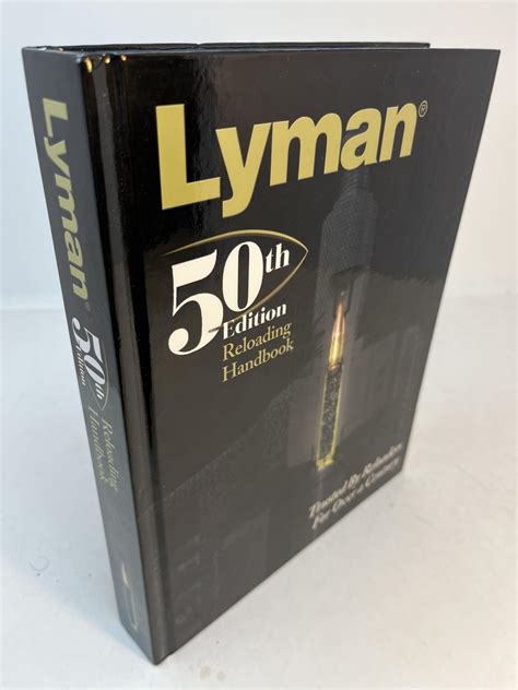 Read Lyman 50Th Edition Reloading Handbook By Thomas Griffin