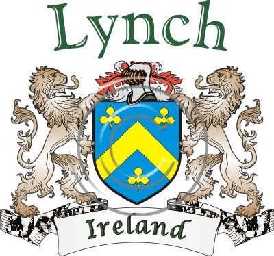 Lynch Name History Coat of Arms The Irish Rose …