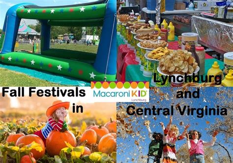 Lynchburg and Central Virginia Fall Festivals and Fun: October 1-23