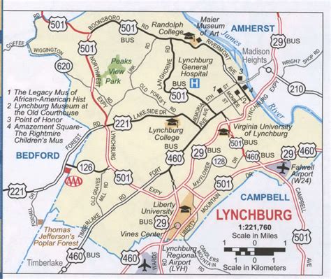 The City of Lynchburg utilizes GIS for mapping, analysis