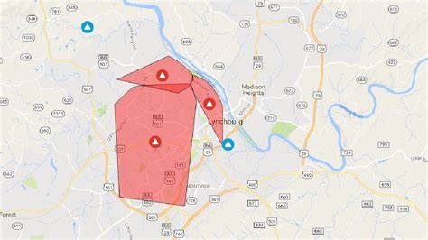 Lynchburg va power outage. Report and Check Outages below or call 866-366-4357. Downed lines? Always call us. Whether because of accidents or forces of nature, there are times when your power goes out. When an outage happens, our service crews -- and employees who support them -- do their best to restore power as soon as possible. 