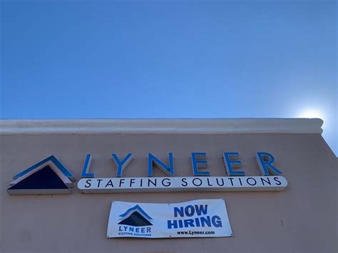 Lyneer Staffing Solutions. Buffalo, NY. Be an early applicant. 5 days ago. Today’s top 11 Lyneer Staffing Solutions jobs. Leverage your professional network, and get hired. New Lyneer Staffing ...