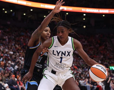 Lynx rookie Diamond Miller has sprained ankle, to be re-evaluated in ‘following weeks’