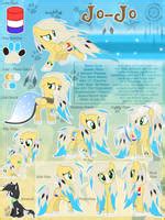 Lyra Stormflight OC MLP Ultimate Reference Sheet by LyraStars on