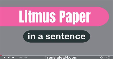 Lyrics containing the term: litmus