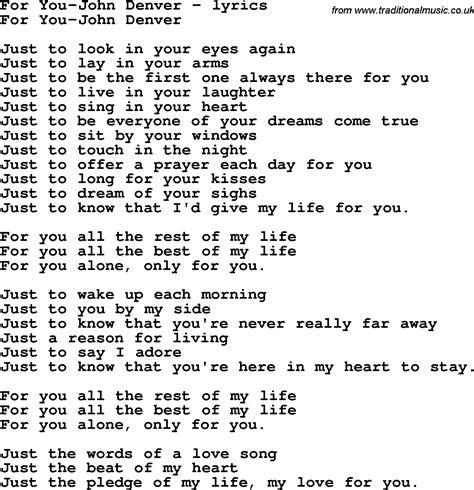 Lyrics for you are. Things To Know About Lyrics for you are. 