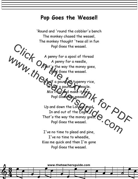 Lyrics of pop goes the weasel. Amazing Grace is a beloved hymn that has been sung by millions of people around the world. The lyrics, which speak of redemption and salvation, have touched countless hearts over t... 