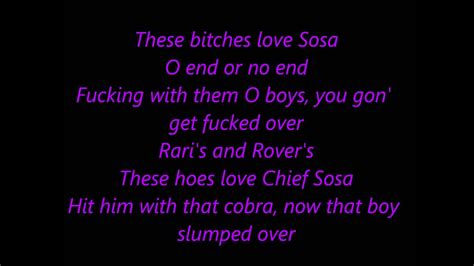 Lyrics to love sosa. Things To Know About Lyrics to love sosa. 