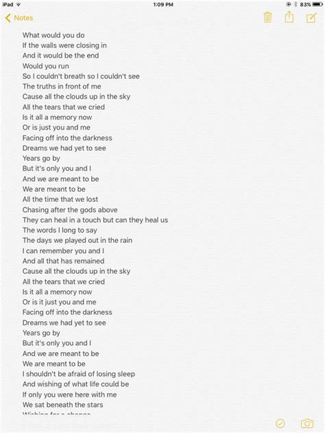 Lyrics to send to your crush. Jun 29, 2022 · Tell your crush how having them in your life has made you that much happier with this poppy and upbeat throwback from Becky G. 'How I Want Ya' by Hudson Thames feat. Hailee Steinfeld. You can't go wrong with a song that features Hailee Steinfeld, as far as we're concerned. Especially when this tune states, "All I want is you." 
