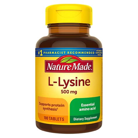 Lysine walgreens. Things To Know About Lysine walgreens. 