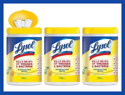 Lysol disinfecting wipes are finally down to pre-pandemic prices ...