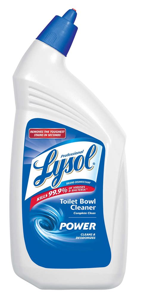 Lysol toilet bowl cleaner sds. Recommended use Disinfecting toilet bowl cleaner with bleach Uses advised against No information available Details of the supplier of the safety data sheet Supplier Address Clorox Professional Products Company 1221 Broadway Oakland, CA 94612 Phone: 1-510-271-7000 Emergency telephone number 