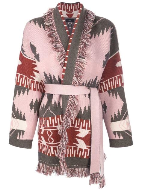 Lyst Alanui Aztec Pattern Cardigan