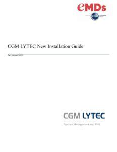 Lytec New Install Guide - eMDs