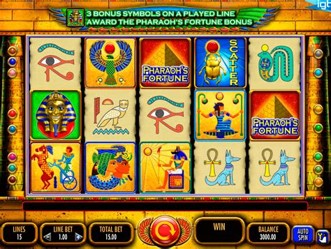 Máquinas tragamonedas casino faraón juego en línea.