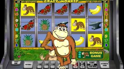 Máquinas tragamonedas juego de mono loco.