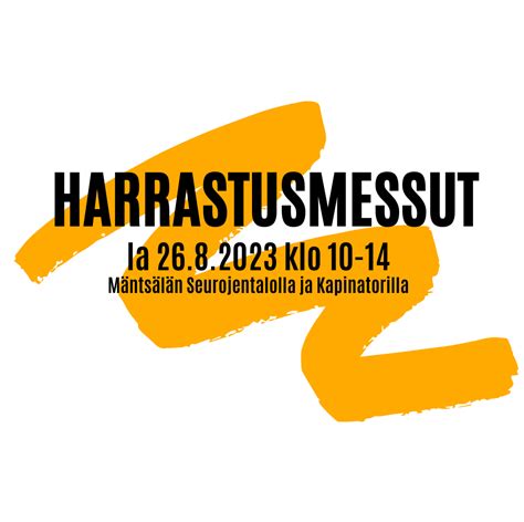 Mäntsälän Harrastusmessut 2024 RedNet