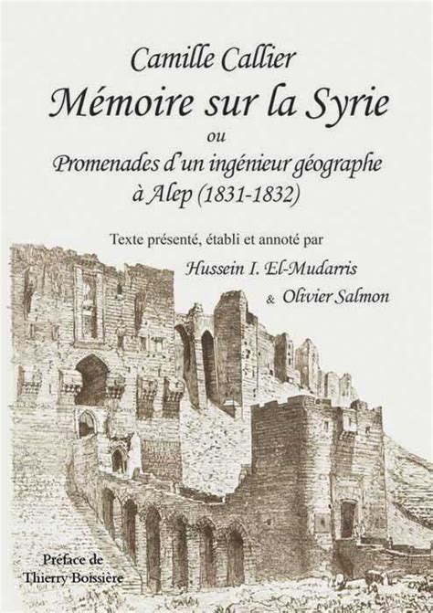 Mémoire sur la syrie, ou, promenades d'un ingénieur géographe à alep, 1831 1832. - Hyster a216 j2 00 3 20xm forklift parts manual.