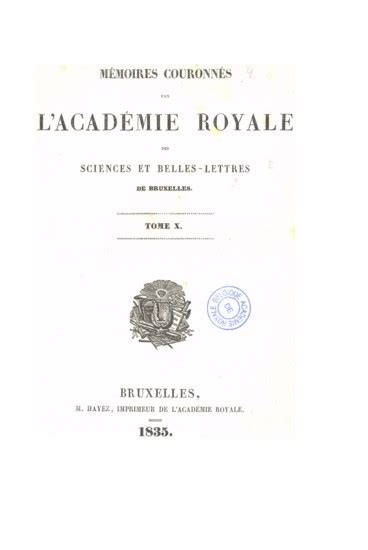 Mémoires couronnés par l'académie royale des sciences et belles lettres de belgique. - Jcb js excavator track service manual.