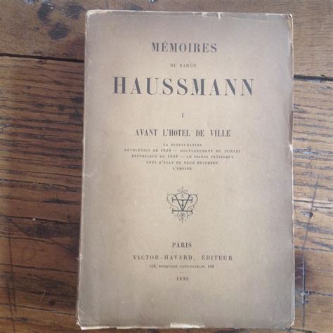 Mémoires du baron haussmann: tome 1. - Manual grabadora rca vr5320r espa ol.