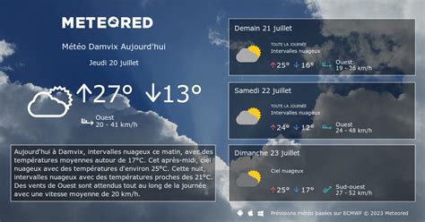 Météo Orchamps 14 jours - tameteo.com Meteored