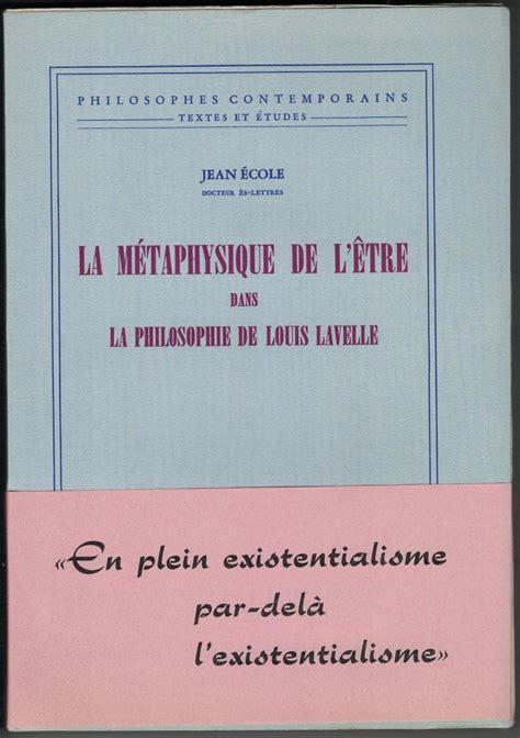 Métaphysique de l'être dans la philosophie de louis lavelle. - Witchfather a life of gerald gardner into the witch cult.