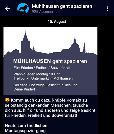 Mühlhäuser... - Mühlhausen geht nicht spazieren