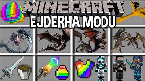 MİNECRAFT EJDERHA MODU (Evcil Ejderhalar  YouTube.