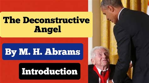 M h abrams the deconstructive angel