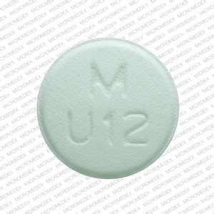 Pill with imprint M 20 is White, Round and has been identified as