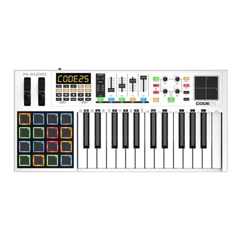 M-Audio Code 49: Guida rapida + Chat AI e Download PDF.