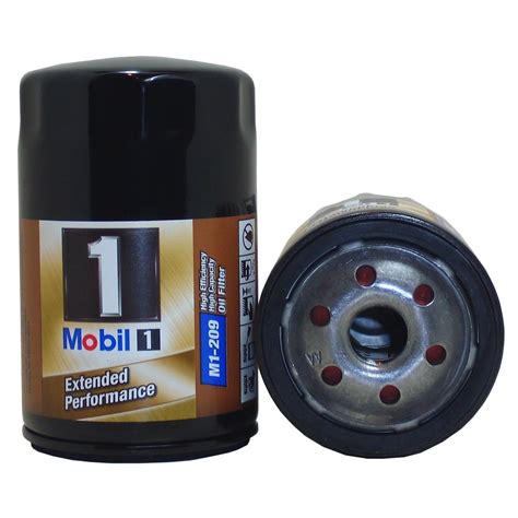 Mobil 1 Extended Performance Oil Filter M1-209A (Fits: More than one vehicle) FREE AND FAST SHIPPING. FREE RETURNS. 100% AUTHENTIC! Brand New: Mobil 1 ... Mobil1 M1-209A Engine Oil Filter & 6 Quarts Mobil1 10W30 Full Syn. H/M Motor Oil. $69.99. Free shipping. Mobil 1 Extended Performance Oil Filter M1-301A (Fits: Ford F-150). 
