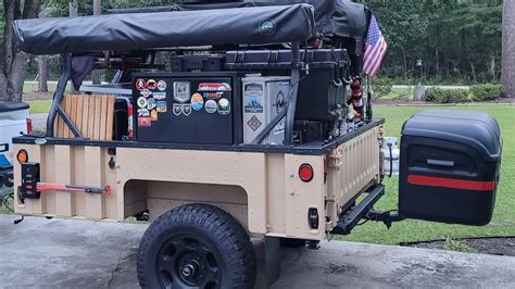 Feb 17, 2020 · I'll show you how to mount the Yakima Overload HD system to a military M1101 HUMVEE trailer for an awesome (and cheap!) Overland off-road trailer. I'm about... . M1101 overland trailer
