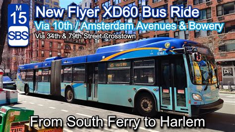 M15-sbs bus schedule. M15-SBS East Harlem - South Ferry. Select Bus Service via 1st Av / 2nd Av. Choose your direction: to SELECT BUS SERVICE 125 ST via 1 AV; to SELECT BUS SERVICE SOUTH FERRY via 2 AV 
