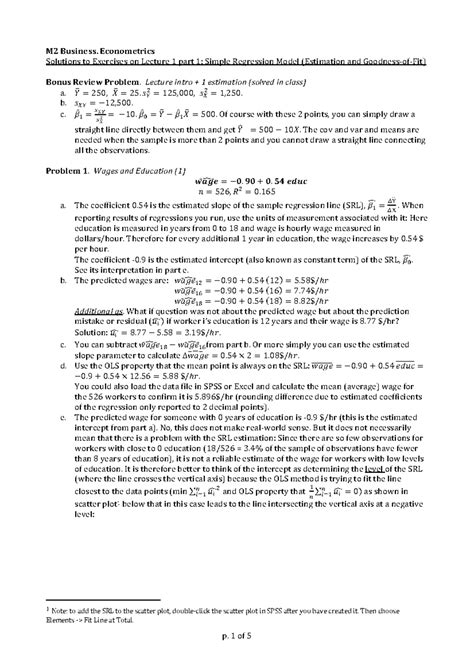 M2 Econometrics Statistics | E - Aix-Marseille U | Educatly - wintechmobiles.com