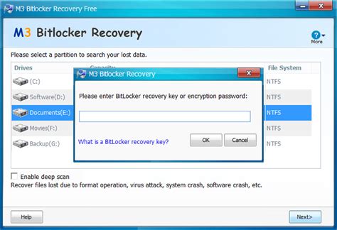 M3 Bitlocker Recovery Free - Download - Softonic