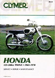M321 125 200cc cb cl ca twin cylinder 1964 1978 honda motorcycle repair manual clymer. - Vinculos del adolescente en la era posmoderna.