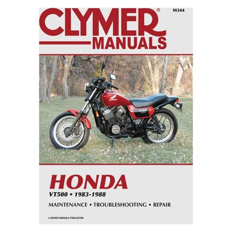 M344 1983 1988 honda vt500 ascot shadow manuale di riparazione moto di clymer. - La plus belle histoire des animaux.