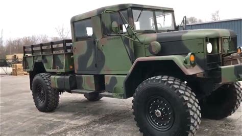 The Deuce and a Half is a 2 ½ ton military beast with a 6-cylinder multi-fuel engine weighing in at over 13,000 lbs. The Deuce gets an average of 8-10 miles to the gallon with a 50-gallon tank with a maximum speed around 55 mph and can handle almost any kind of weather and terrain. The M35 is rated at a load capacity of 5,000 lbs.