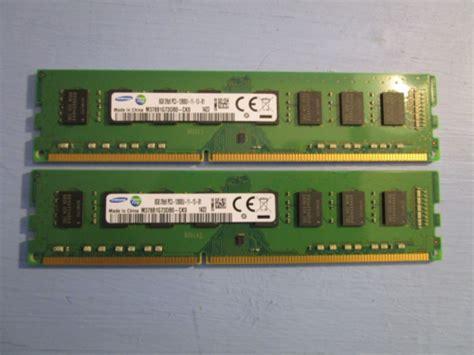 M378B1G73DB0-CK0 Samsung 16GB (2x8GB) PC3-12800U DDR3 …