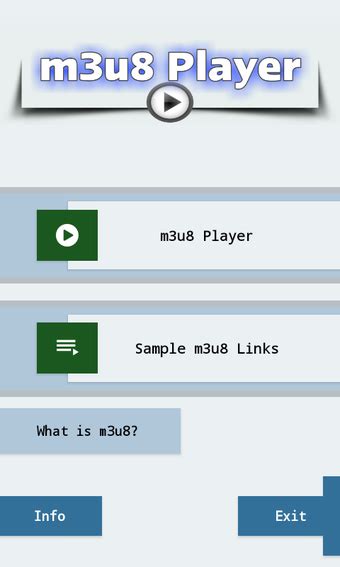 M3u8 player android.  It allows users to effortlessly play Portable Viewing: Compa...