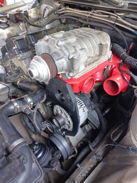 M44 engine upgrades.  45 Supercharger Kit is designed around the Mercedes based Eaton M45 su...