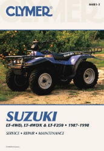M483 2 suzuki king quad quadrunner 250 280 lt 4wd lt f4wdx lt f250 1987 1998 clymer atv repair manual. - Chemical process safety solution manual free download.